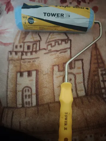 Tower 12mm Paint Roller with Handle - New