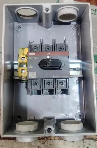 ABB 125A Metal Body Isolator