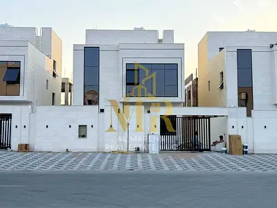 Ajman villa for sale, ready to move in, including all registration and ownership fees. Located near Sheikh Mohammed Bin Zayed Road. Freehold ownership