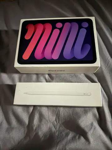 Apple iPad mini with Apple Pencil (with boxes)