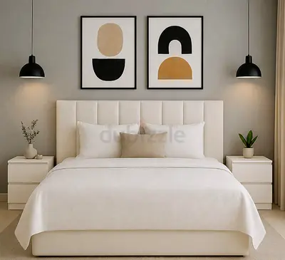 Stylish new Queen Queen size bed storage bed king size bed double bed family bed king bed Queen bed