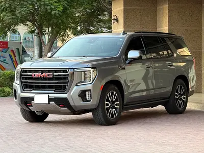 GMC Yukon AT4 2023 GCC Gray Under warranty