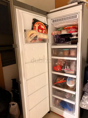 Super General 450L Upright Freezer - Grey, Inverter Compressor