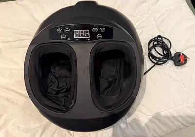Electric Foot Massager Machine with Heat and Multiple Modes - Good Condition