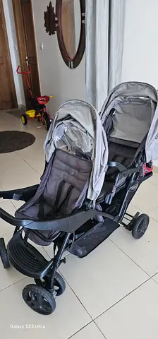 Double/Twin Stroller - Lightweight 2-seater, good condition