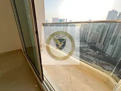 The most beautiful balcony with an open view for a two-bedroom apartment and living room, with parki