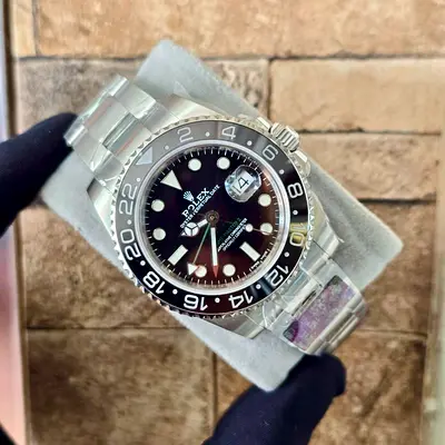 Available Now 🤩🤩🤩 Rolex GMT-100% Waterproof  Sapphire Glass for man with original box 👆super ma