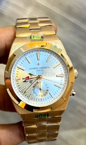 Vacheron Constantin style gold-tone mens Master Quality Copy Watch