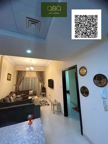 FURNISHED TWO BEDROOM HALL IS AVAILABLE FOR RENT IN GOLDCREAST TOWER B EMIRATES CITY, AJMAN!