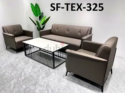 Brand new Pvc Five seater Office sofa set available
