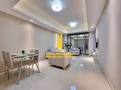 Luxury apartment, second occupancy, one bedroom and living room with a balcony and open view. Ajman