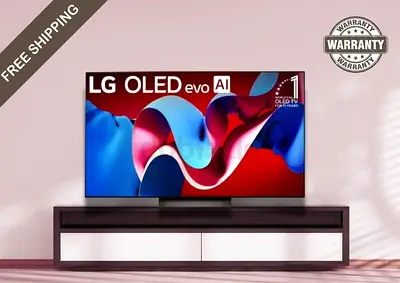 LG 77 C4 OLED evo AI 4K HDR Brand New Smart TV OLED77C4 - Warranty Plus Free Delivery All Over UAE