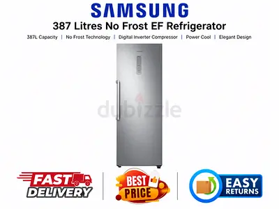 Samsung 387 liters No Frost Refrigerator - Digital Inverter Compressor - Free Delivery