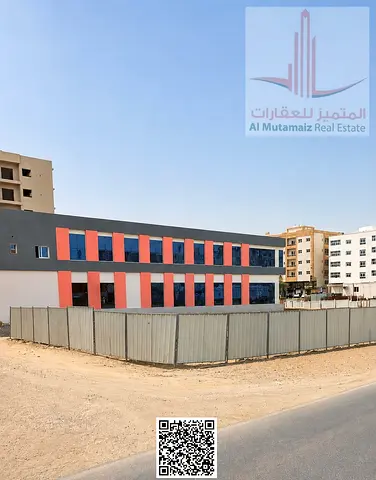 للبيع أرض تجارية في الجرف 2 عجمان ثاني قطعة من الدوار