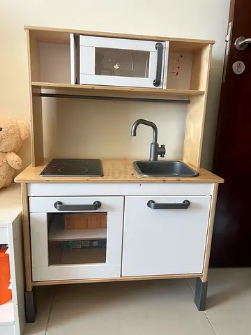 Childrens Play Kitchen wooden set