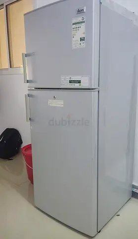 Ikon Double Door Refrigerator Silver - Not in working condition ( Needs repair)