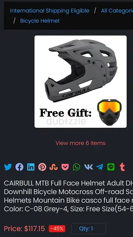 CAIRBULL Full-Face MTB Helmet