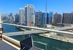 CanalBurj Khalifa View | 1BR | Furnished | Vacant