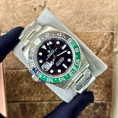 Available Now 🤩🤩🤩 Rolex GMT-100% Waterproof Sapphire Glass for man with original box 👆super ma