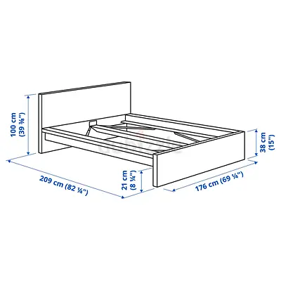 Bed with Matress