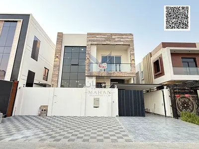 Luxury 6 Bedroom Villa for Sale in Al Yasmeen Ajman | G+1+Roof | Hall & Majlis | 4,000 Sqft | Spacious Family Home