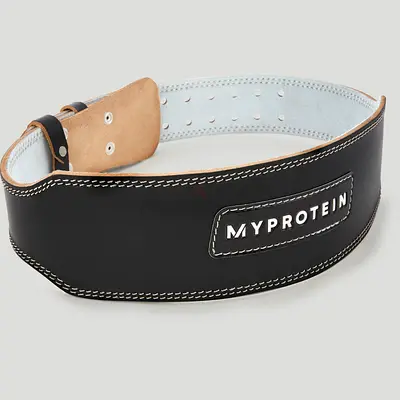 MyProtein Leather Weightlifting Belt - Size Adjustable