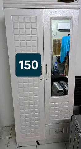 White 2 Door Cabinet