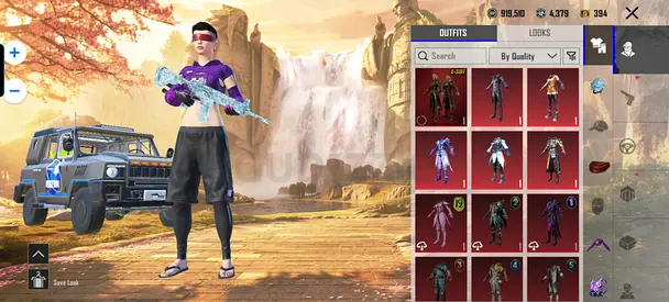 M4 Glacier Max + X suit level 2 | s4 Face + s4 Hair | 19 Gunlab | Many materials