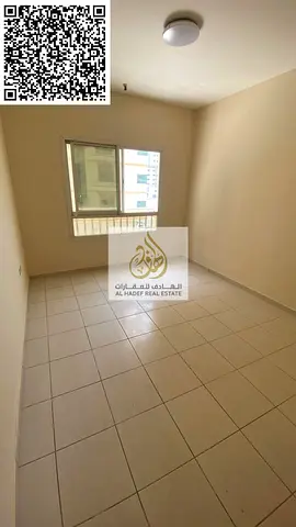 A separate room and living room with a bathroom in Al Nuaimiya 2, King Faisal Street, next to Gulf Bridge. Annual rent 24,000 AED, payable in 4 or 6 i