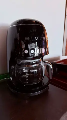 SMEG Drip Coffee Maker - Black, Good Condition