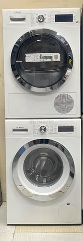 Bosch series 8 washerDryer set