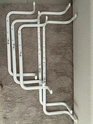 Ikea MULIG Clothes bars white