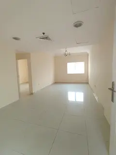 Annual rent in Al Khan Corniche Sharjah Two bedroom apartment with living room central AC AED 42000