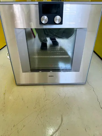 Gaggenau 400 Series BO471110 Built-in Electric Oven 60cm – Blue Stainless Steel Glass Door | Premium