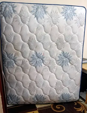 Used Double Mattress in a very Good Condition - Floral Pattern