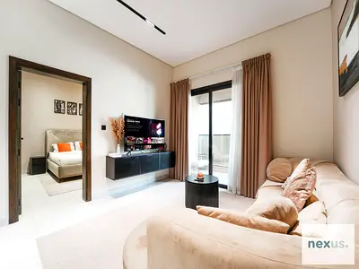 Modern 2BR Apartment in Marwa Heights | Pool & Gym