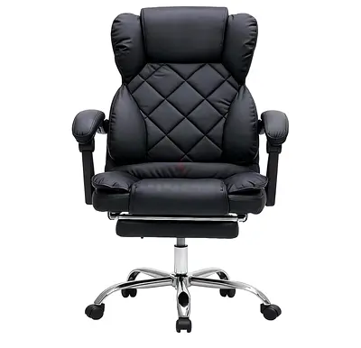 black gaming chair