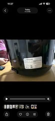 Nutricook Electric Multi Cooker (used) - 8L approx