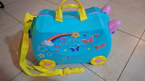 Trunki Kids Ride-On Suitcase in Blue
