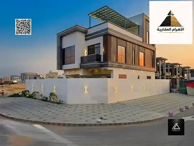 A luxurious six-bedroom villa spread across two floors, featuring a rooftop terrace and situated in a prime location close to all amenities. Freehold