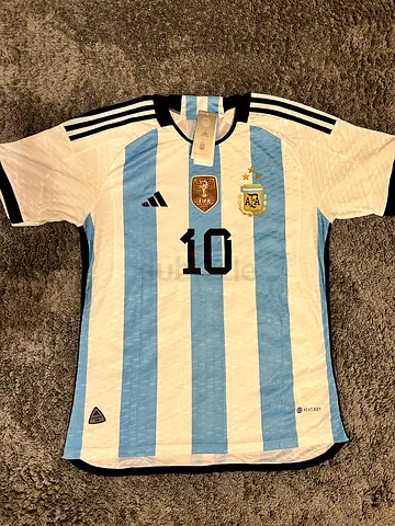 Argentina Adidas WorldCup 2022 Winning Jersey Messi Players version