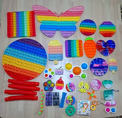 Stress toys ( popits )