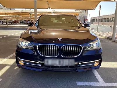 BMW 7-Series 730Li Exclusive 2015 GCC 2 key خليجي تشيكات الوكاله وصبغ وكاله