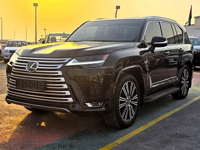 Used LEXUS SIGNATURE LX600 3.5l T A/T SUV 7 Seats Black color 2025 Model