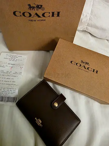 Coach wallet and card holder for sale