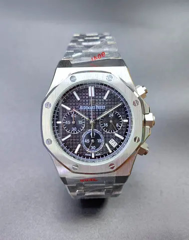 Audemars Piguet Royal Oak Chronograph Stainless Steel Luxury Watch – Black Dial