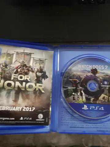 Watch dogs 2 ps4 game disc