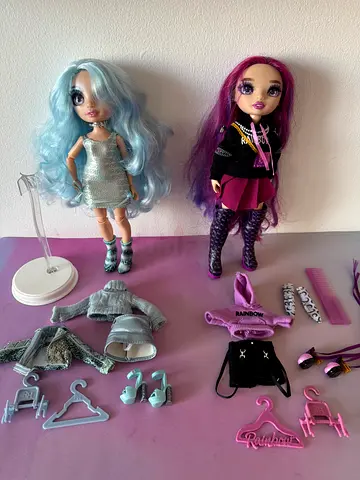 Rainbow High Dolls with Complete Set