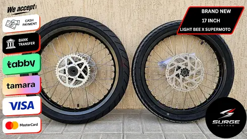 SURRON BRAND NEW 17 INCH SUPERMOTOS FOR LIGHT BEE X