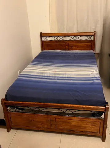 Bed + Spring Mattress